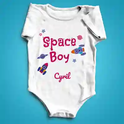 Personalizovaný detský overal - Space boy