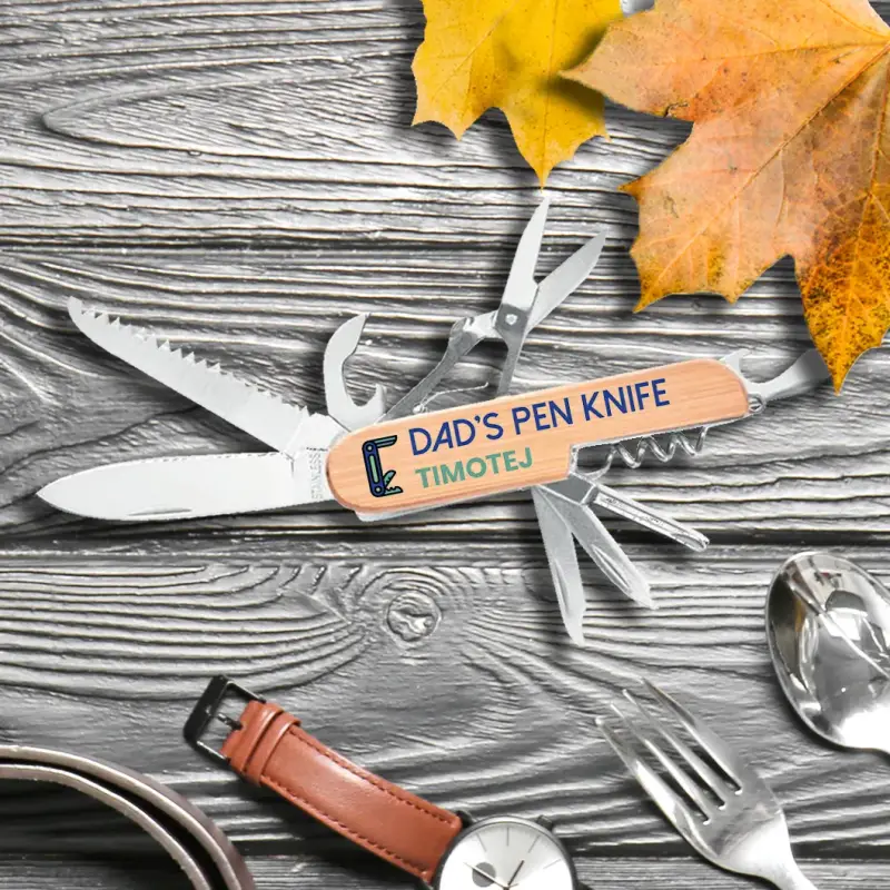 Personalizovaný multifunkčný nôž - Dad's pen knife