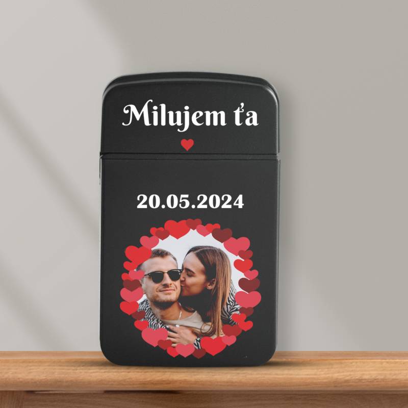 Personalizovaný zapaľovač - Milujem ťa