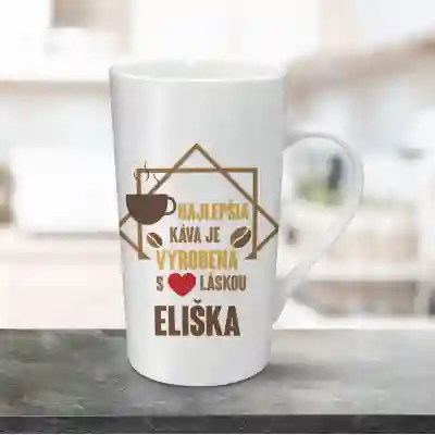 Personalizovaný hrnček na latte 470ml - Najlepšie