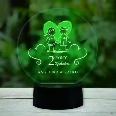 Lampa viedla 3D personalizácia 