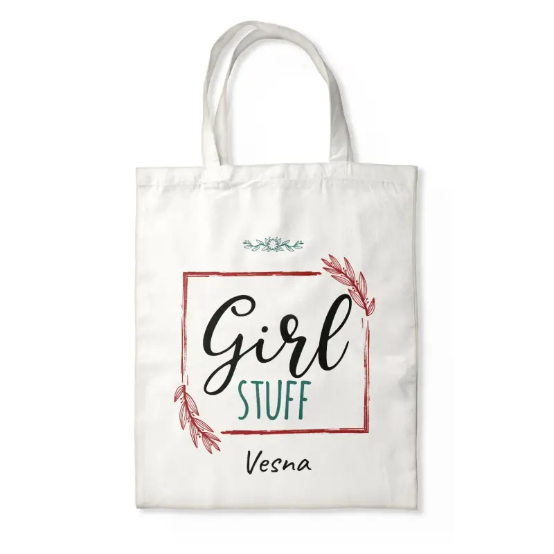 Taška personalizované - Girl Stuff