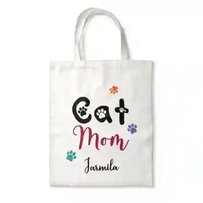 Taška personalizované - Cat Mom