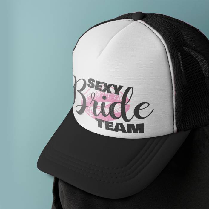 Personalizovaná čiapka - Sexy bride team