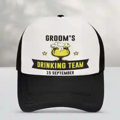 Personalizovaná čiapka - Drinking team