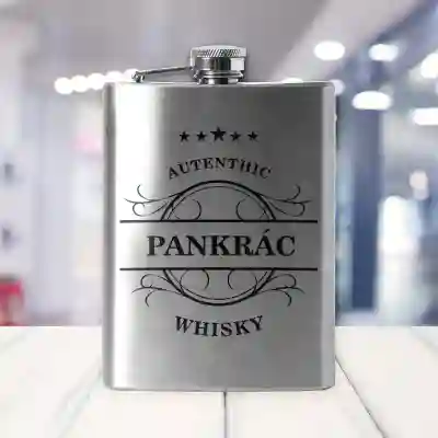 Personalizované vreckové flaše - Autentická whisky