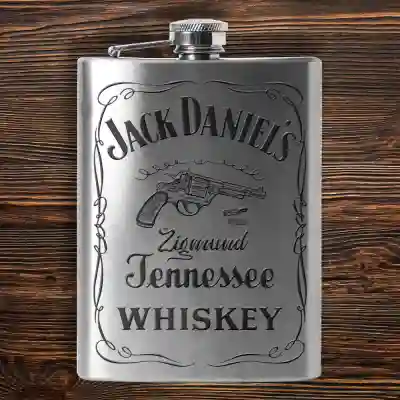 Personalizované vreckové flaše - Jack  Daniel's