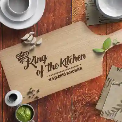 Doska na krájanie - King of the Kitchen