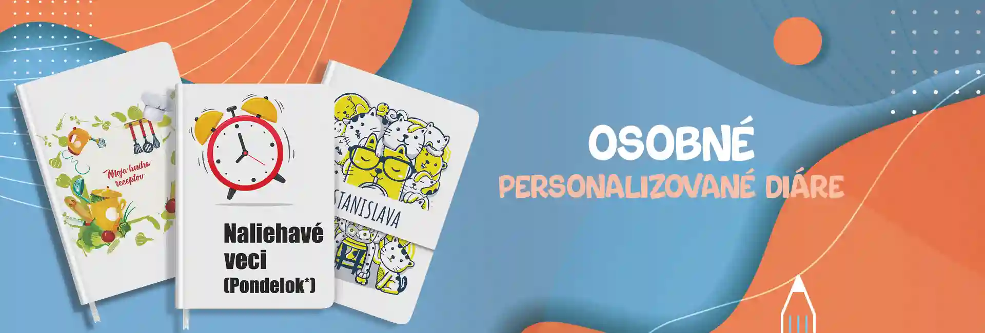 OSOBNÉ PERSONALIZOVANÉ DIÁRE