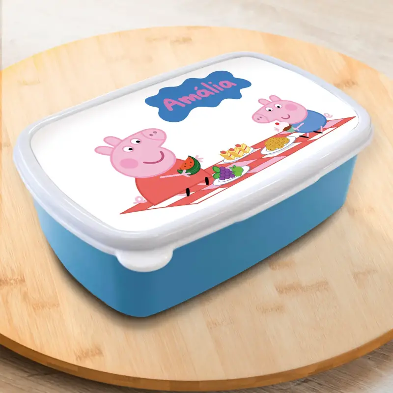 Personalizovaný box na obed - Pepa Pig