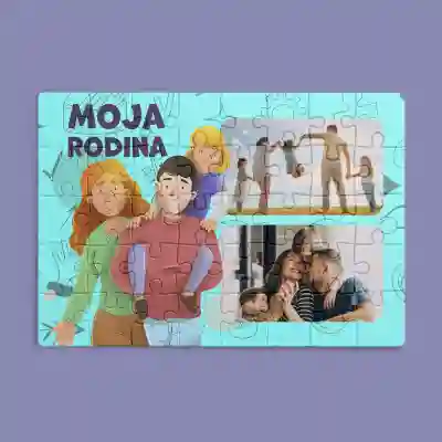 Personalizované puzzle - Moja rodina