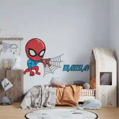 Nálepka na stenu - Spiderman