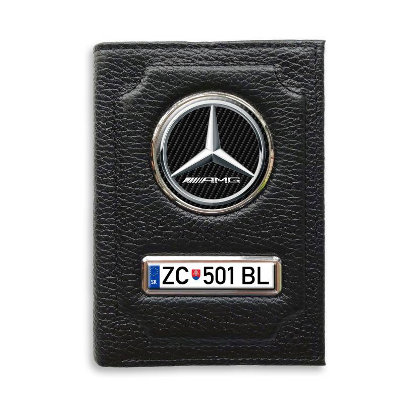 Peňaženka s priehradkou na peniaze - Mercedes Benz AMG