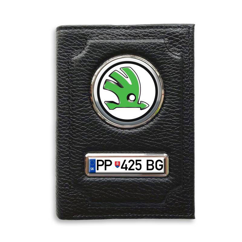 Peňaženka s priehradkou na peniaze - SKODA