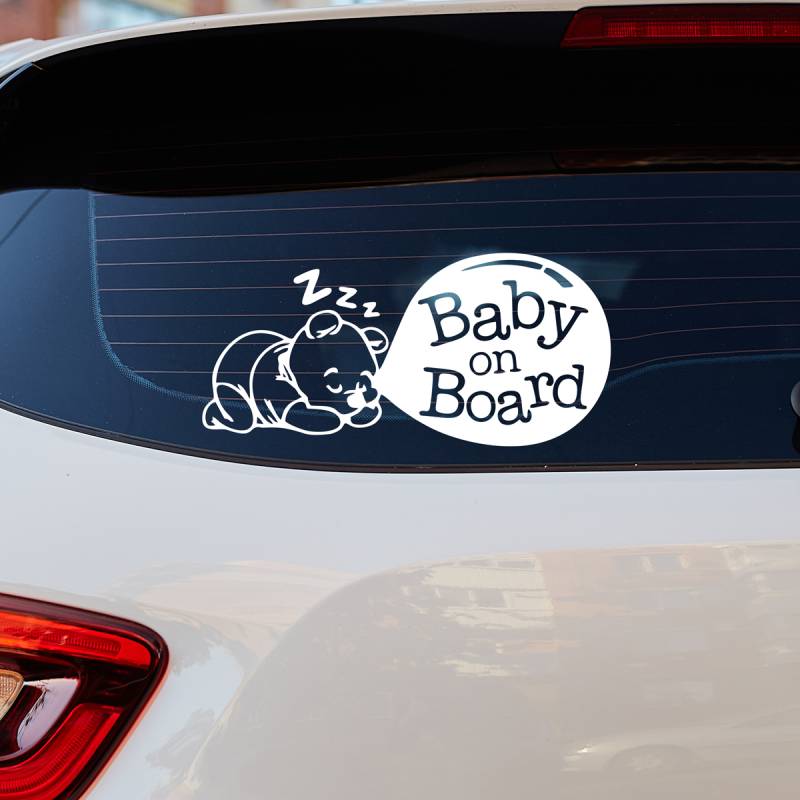 Autonálepka Baby on Board Panda