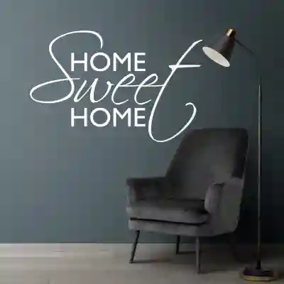 Nálepka na stenu - Home Sweet Home