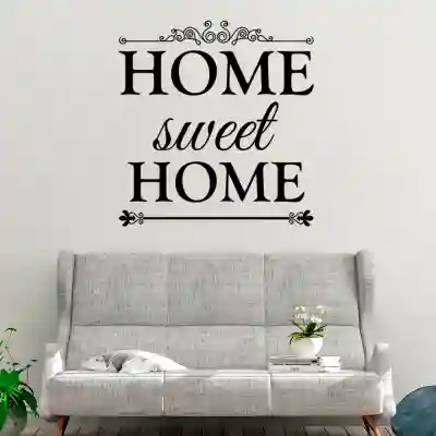 Nálepka na stenu - Home Sweet Home