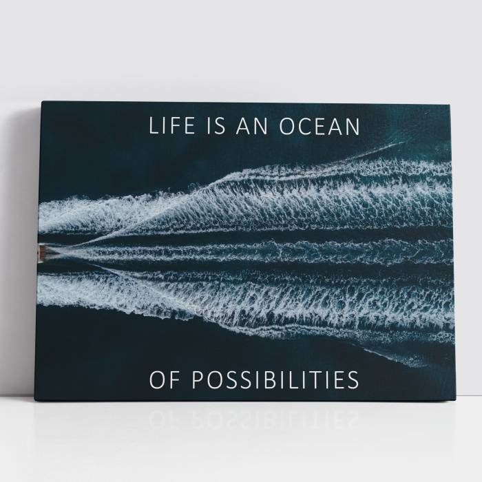 Obrazy na plátne - Life is an Ocean