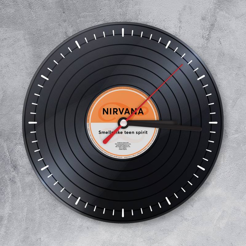 Personalizované nástenné hodiny - Vinylová platňa